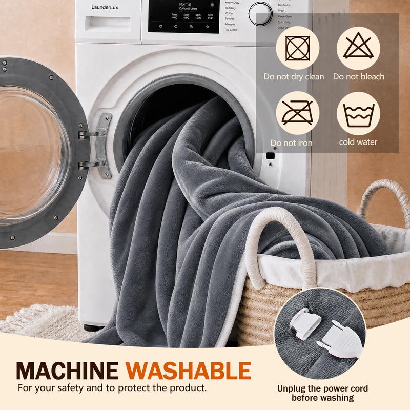 TwinZone Fleece Heated Underblanket – King Dual Control