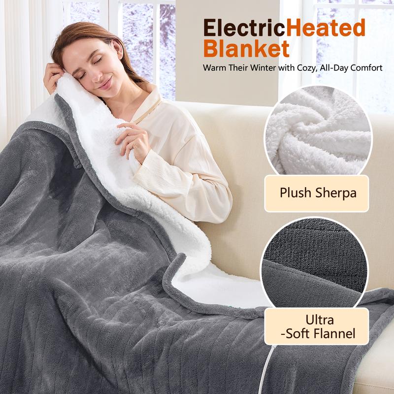 TwinZone Fleece Heated Underblanket – King Dual Control